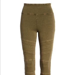 BP Olive Dark Moto Leggings